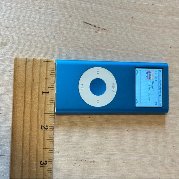 Apple iPod Nano 2ndGen 4GB Silver Model:A1199 Tested Good w/Charg 411 Songs-Read - Picture 13 of 14